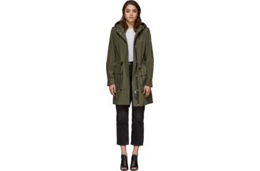 Image of Mackage Hara Urban Rain Jacket - Women's, Army, Medium, Hara-Army-Medium