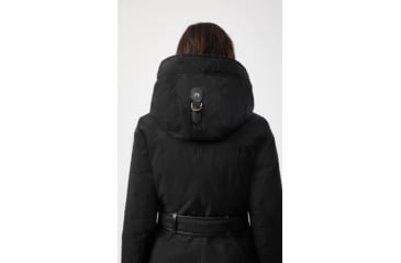 Image of Mackage Harlowe Down Coat - Womens, Black / Natural Fur, Extra Small, Harlowe-R-Black-XS