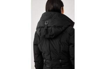 Image of Mackage Jada Maxi Down Coat - Womens, Black / Natural Fur, Extra Small, Jada-R-Black-XS