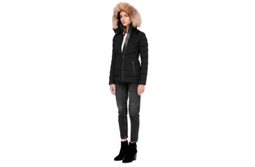 Image of Mackage Patti-X Lightweight Down Jacket with a Removable Hood - Womens, Black, Extra Large, PATTI-X-BLACK-XL