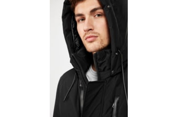 Image of Mackage Raf Down Coat - Mens, Black / Natural Fur, 38, Raf-Black-38