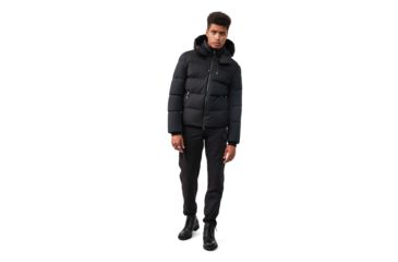 Image of Mackage Randi Lightweight Down Jacket - Mens, Black, 46, Randi-NF-Black-46