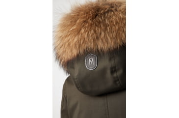 Image of Mackage Rena Twill Parka - Womens, Army / Natural Fur, Extra Small, Rena-DR-Army-XS