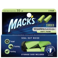 Image of Macks Corded Foam Ear Plugs, 2 Pair MK4402