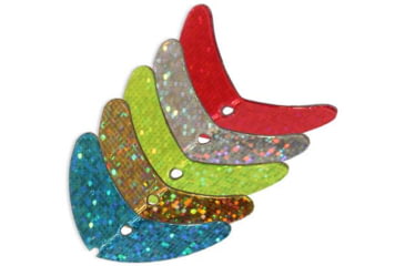 Image of Macks Lure Smile Blade, Assorted Sparkle, 1.1in, 5 Pack, 65220