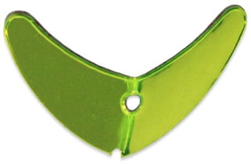 Image of Macks Lure Smile Blade, Chartreuse Mirror, 1.1in, 5 Pack, 65262