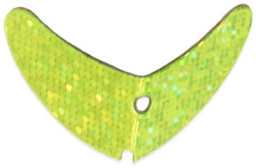 Image of Macks Lure Smile Blade, Chartreuse Sparkle, 2.8in, 3 Pack, 65524