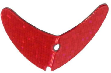 Image of Macks Lure Smile Blade, Hot Pink Sparkle, 0.8in, 5 Pack, 65128