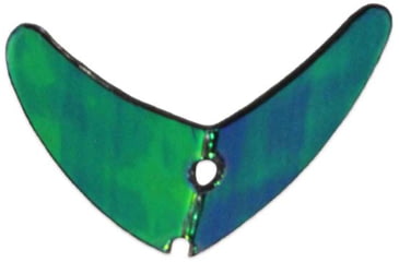 Image of Macks Lure Smile Blade, Motor Oil Mirror, 1 1/2in, 65368