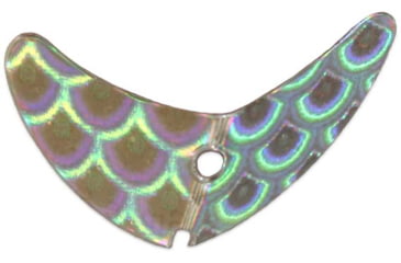 Image of Macks Lure Smile Blade, Silver Scale, 2.8in, 3 Pack, 65501