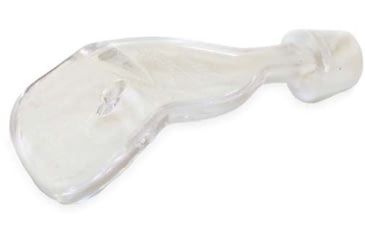 Image of Macks Lure Wiggle Hoochie Bill, Clear, 2.5in, 92200
