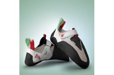 Image of Mad Rock Drone CS LV Mens Climbing Shoes - Mens, Tan/Rose Red/Mint, 13, 465130