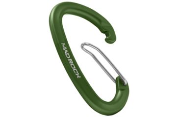 Image of Mad Rock Hammock Carabiner, Green, 852210006460