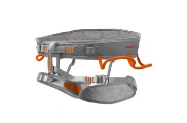 Image of Mad Rock Solar Harness - Men's, Orange/Grey, S 870559025799