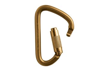 Image of Mad Rock XL Steel Triple Lock Carabiner, Gold 870559005340