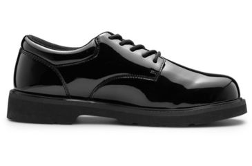 Image of Maelstrom Gloss Duty Oxford Mens Shoe, Extra Wide, 15, Black, 220-15EW
