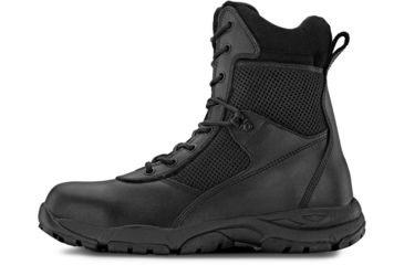 Image of Maelstrom Landship 2.0 Mens 8in Tactical Boot w/ Zipper, Non-Insulated, Medium, 10, Black, T1280BZ-10M