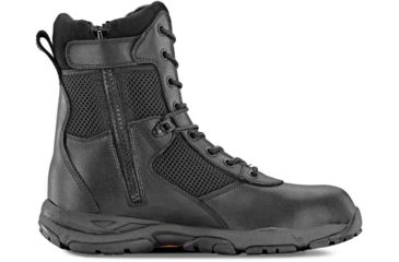 Image of Maelstrom Landship 2.0 Mens 8in Tactical Boot w/ Zipper, Non-Insulated, Medium, 10, Black, T1280BZ-10M