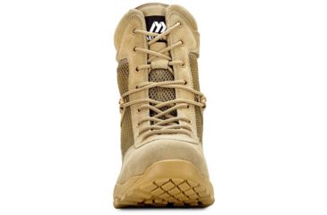 Image of Maelstrom Landship 2.0 Mens 8in Tactical Boot w/ Zipper, Non-Insulated, Wide, 12, Tan, T1281BZ-12W