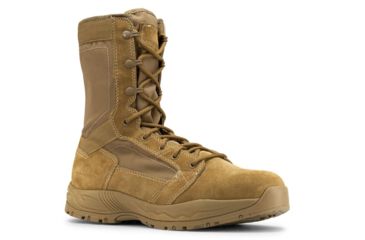 Image of Maelstrom Mil Lite Mens 8in Military Boot, Non-Insulated, Medium, 10.5, Coyote Brown, M3093-10.5M