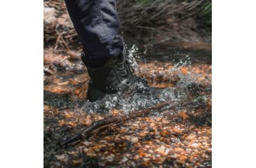 Image of Maelstrom Tac Force Mens 8in Tactical Boot w/ Zipper, Waterproof, Insulated, Medium, 11.5, Black, T5180Z WP IN-11.5M
