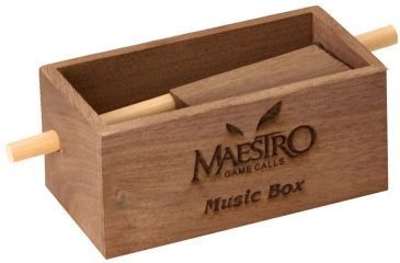 Image of Maestro Butski Series Turkey Call - Push Button Box, Music Box PBC-PUSHBX