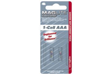 Image of Mag LK2A001 MagLite Solitaire Replacement Lamp / Bulb, 2/Pkg