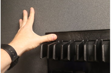Image of Mag Storage Solutions Holder Attachment Kit 2-Pack, Black, MHAK2PK