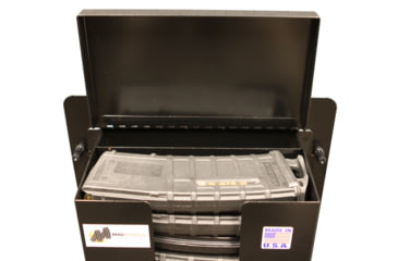 Image of Mag Storage Solutions AR-15 Steel Magazine Dispenser, AR-15, Black, PZD-15