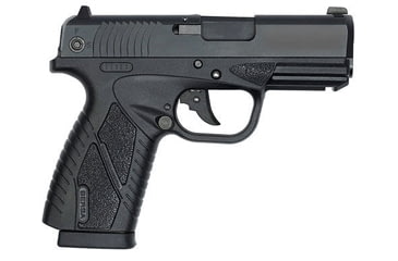Image of Bersa BP40CC Pistol, .40 S&amp;W, 3.3 in barrel, black polymer frame, integrated polymer grip, recoil operated semi-automatic, double-action only, internal firing pin safety, 3-dot, 7 round magazine, BRSA-BP40CC-FRRMPG