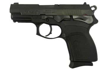 Image of Bersa TPR45c Pistol, .45 ACP, 3.6 in barrel, aluminum alloy frame, wraparound textured polymer grip, recoil operated semi-automatic, double-action, frame mounted ambi decock/safety, 3-dot fixed, 7 round magazine, BRSA-TPR45C-FRRMPG