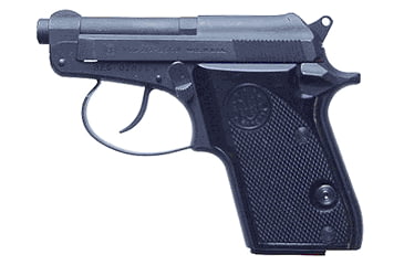Image of Beretta 21-Bobcat Pistol, .25 Auto, 2.4 in barrel, anodized aluminum frame, plastic grip, semi-automatic, double-action, frame mounted trigger lock, no dot, 8 round magazine, BT-21-BOBCAT-2-FRRMPG