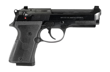 Image of Beretta 92X-Compact Pistol, 9mm Luger, 4.25 in barrel, aluminum alloy frame, black polymer grip, recoil operated semi-automatic, double-action, slide mounted ambi safety/decocker, fixed combat, 13 round magazine, BT-92X-CPT-FRRMPG