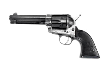 Image of Beretta Stampede-Blued Revolver, .45 Colt, 4.75 in barrel, blued finish steel frame, black polymer grip, revolving chamber, single-action, automatic hammer block, fixed, 6 round magazine, BT-STPD-BLD-4-FRRMPG