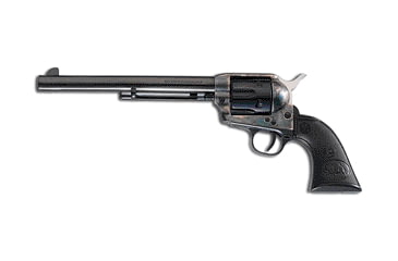 Image of Beretta Stampede-Blued Revolver, .45 Colt, 7.5 in barrel, blued finish steel frame, black polymer grip, revolving chamber, single-action, automatic hammer block, fixed, 6 round magazine, BT-STPD-BLD-6-FRRMPG