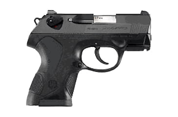 Image of Beretta PX4-Storm-Sub-Compact Pistol, 9mm Luger, 3 in barrel, polymer frame, integrated polymer grip, recoil operated semi-automatic, double-action, slide mounted decocking lever, fixed white 3-dot, 13 round magazine, BTPX4STMSUBCPT2-FRRMPG