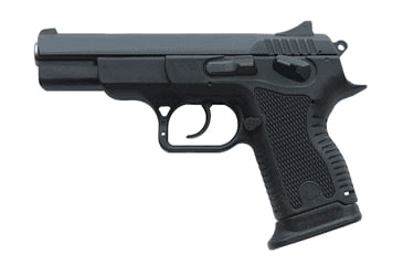 Image of Charles Daly DDA-10-45FS Pistol, .40 S&amp;W, 4.375 in barrel, black polymer frame, integrated polymer grip, recoil operated semi-automatic, double-action, frame mounted thumb safety, fixed low profile front and rear, 10 round magazine, CD-DDA-10-45FS-FRRMPG