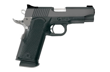Image of Charles Daly M-5-Commander Pistol, .45 ACP, 4.33 in barrel, matte blue finish polymer frame, integrated polymer grip, recoil operated semi-automatic, single-action, fixed front, dovetailed rear, 10 round magazine, CD-M-5-CMDR-2-FRRMPG