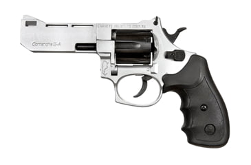 Image of Comanche Comanche-II-A Revolver, .38 Special, 4 in barrel, aluminum alloy frame, black rubber grip, revolving chamber, double-actionfixed blade front, adjustable rear, 6 round magazine, CMNCH-CMNCH-II-A-FRRMPG