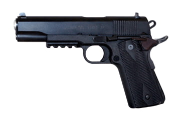 Image of EAA Witness-Elite-1911 Pistol, .45 ACP, 5 in barrel, black polymer frame, black polymer grip, recoil operated semi-automatic, single-action, fixed combat, 7 round magazine, EAA-WTNS-ELT-1911-FRRMPG