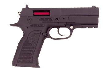 Image of EAA Witness-FCP Pistol, .45 ACP, 4 in barrel, black polymer frame, integrated polymer grip, blowback operated semi-auto, double-action only, no external safety, 3-dot combat, 6 round magazine, EAA-WTNS-FCP-5-FRRMPG