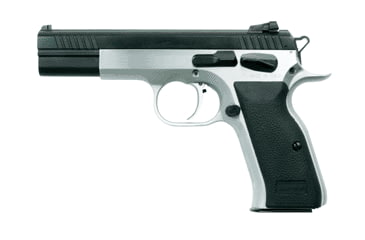 Image of EAA Witness-Elite-Match Pistol, .40 S&amp;W, 4.75 in barrel, hard chromed carbon steel frame, black rubber grip, recoil operated semi-automatic, single-action, 3-dot combat, 15 round magazine, EAAWTNSELTMTC2-FRRMPG