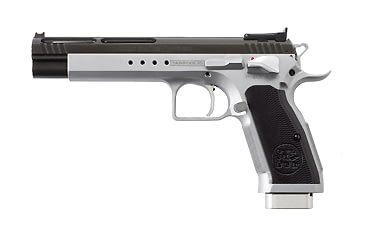 Image of EAA Witness-Match-Xtreme Pistol, .45 ACP, 6 in barrel, ceramic matte finish steel frame, aluminum grip, recoil operated semi-automatic, single-action, fiber-optic front, adj. target rear, 10 round magazine, EAAWTNSMTCXTRM2-FRRMPG