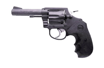 Image of Rock Island Armory M202 Revolver, .38 Special, 4 in barrel, blued finish steel frame, black rubber grip, revolving chamber, double-action, trigger actuated transfer bar, front blade, 6 round magazine, RIA-M202-FRRMPG