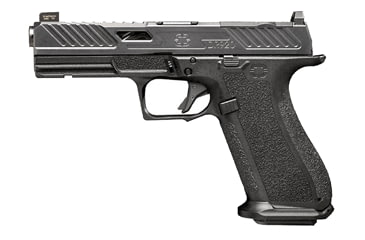 Image of Shadow Systems DR920-Elite Pistol, 9mm Luger, 4.5 in barrel, black polymer frame, integrated polymer grip, recoil operated semi-automatic, striker single-action, tritium front, U-notch rear, 17 round magazine, SS-DR920-ELT-FRRMPG