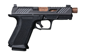 Image of Shadow Systems MR920-Elite Pistol, 9mm Luger, 4.5 in barrel, black polymer frame, integrated polymer grip, recoil operated semi-automatic, striker single-action, tritium front, U-notch rear, 15 round magazine, SS-MR920-ELT-FRRMPG