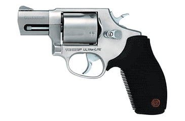 Image of Taurus 445-Ultra-Lite Revolver, .44 Special, 2 in barrel, Ultralite-Alloy frame, black ribbed rubber grip, revolving chamber, double-action, trigger actuated transfer bar, fixed front and rear, 5 round magazine, TRS-445-UTA-LITE-FRRMPG