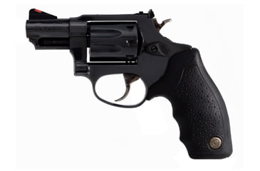 Image of Taurus 94 Revolver, .22 Long Rifle, 2 in barrel, blued finish steel frame, black rubber grip, revolving chamber, double-action, trigger actuated transfer bar, fixed front, adjustable rear, 9 round magazine, TRS-94-FRRMPG