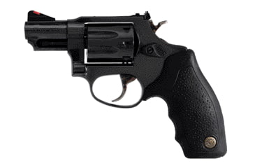 Image of Taurus 941 Revolver, .22 Winchester Magnum Rimfire, 2 in barrel, blued finish steel frame, black rubber grip, revolving chamber, double-action, trigger actuated transfer bar, fixed front, adjustable rear, 8 round magazine, TRS-941-FRRMPG