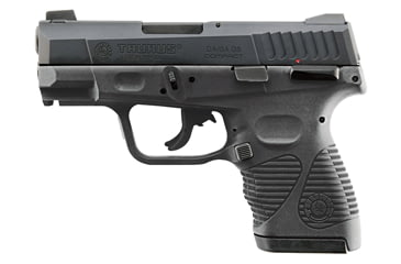 Image of Taurus 24-7-G2-Compact Pistol, 9mm Luger, 3.5 in barrel, polymer with steel insert frame, integrated polymer grip, recoil operated semi-automatic, striker double-action, fixed front, adjustable rear, 13 round magazine, TRS24/7G2CPT3-FRRMPG